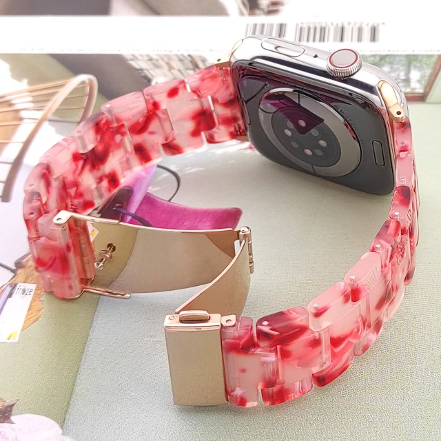 Bracelet Apple Watch Bijoux en Résine - Marble | SMANIQUE