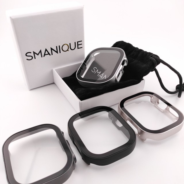 Funda Protectora Apple Watch con Vidrio Templado - Temi Ultra