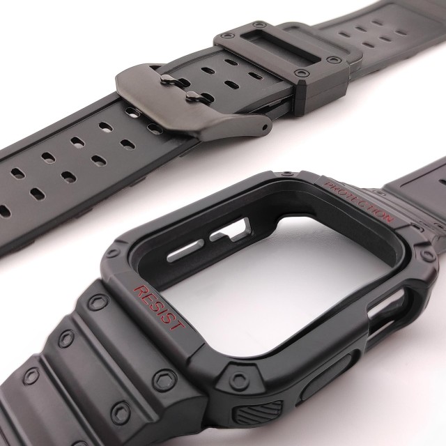 Cinturino Apple Watch in Silicone con Cover Integrata - Veles