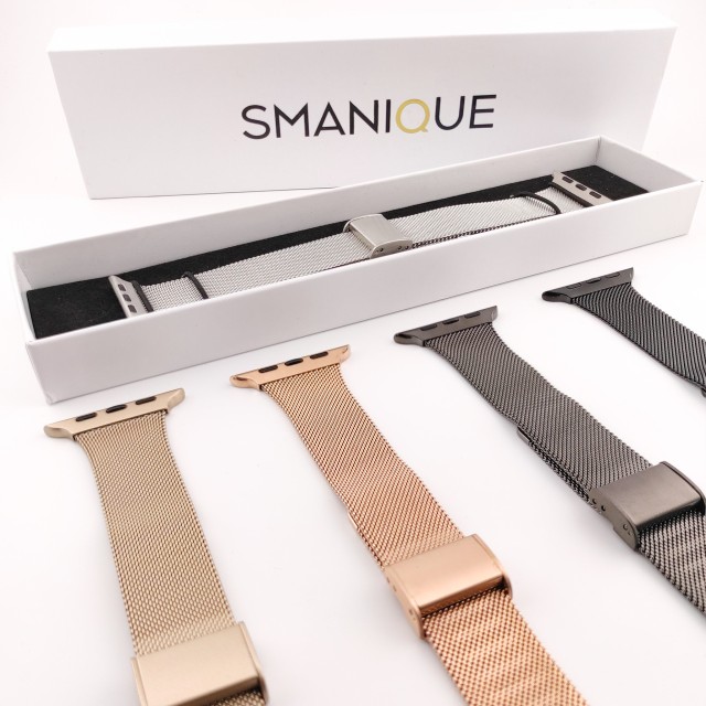 Apple Watch Milanaise Schmal Metallarmband - Hyperion Slim