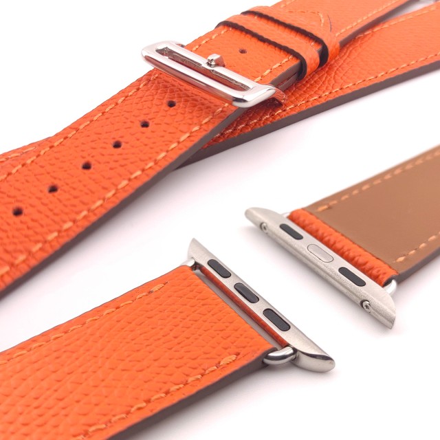 Apple Watch Double Tour Band in Genuine Leather - Medea Double Tour | SMANIQUE