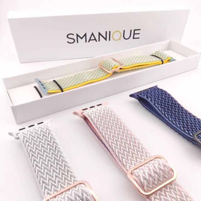 Bracelet Apple Watch Elastique en Tissu - Osiride | SMANIQUE