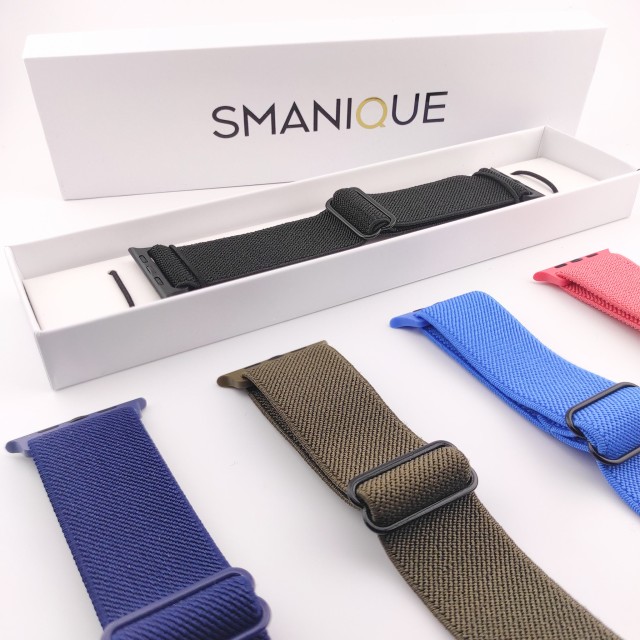 Bracelet Apple Watch Elastique en Tissu - Osiride | SMANIQUE