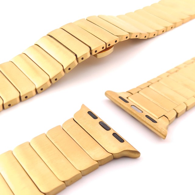 Bracciale Apple Watch a Maglie Elegante in Acciaio - Dragon | SMANIQUE