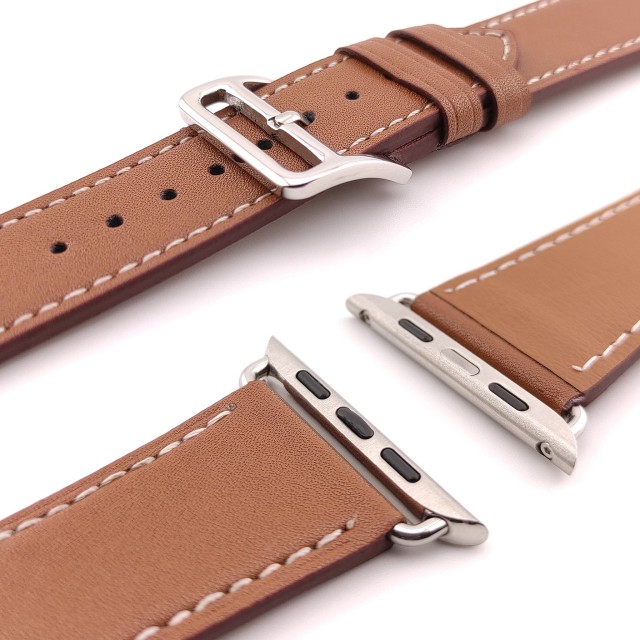 Apple Watch Elegant Genuine Leather Band - Medea Single Tour