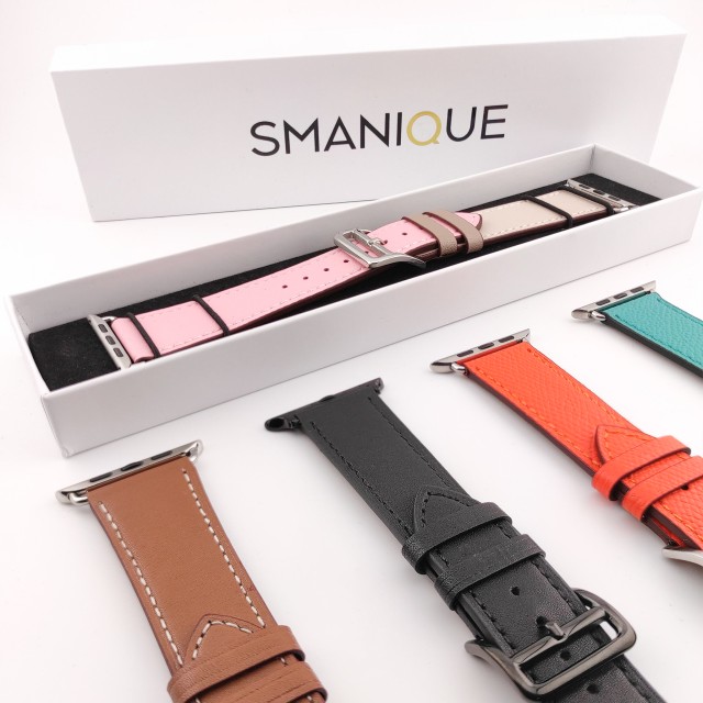 Apple Watch Luxus Lederarmband - Medea Single Tour | SMANIQUE
