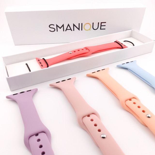 Bracelet Apple Watch Sport Fin en Silicone - Varun Slim | SMANIQUE