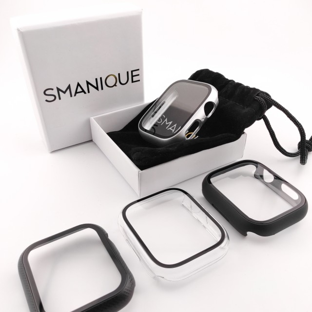 Cover Apple Watch con Pellicola Protettiva in Vetro Temprato - Temi