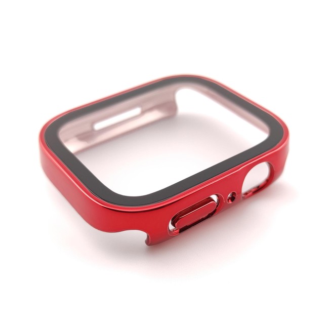 Cover Apple Watch con Bumper e Pellicola Protettiva in Vetro Temperato - Metis | SMANIQUE