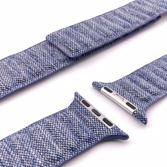 Bracciale Apple Watch a Maglie Magnetico in Micro Twill - Hercus