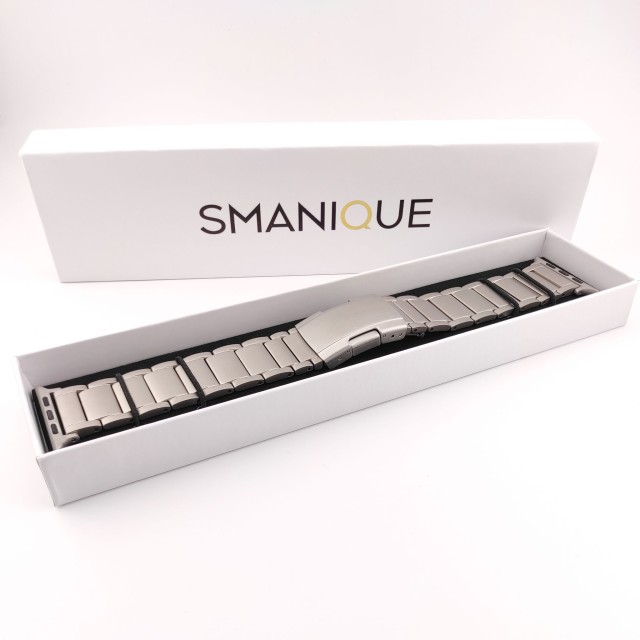 Bracciale Apple Watch a Maglie in Acciaio Inossidabile 316L - Efesto