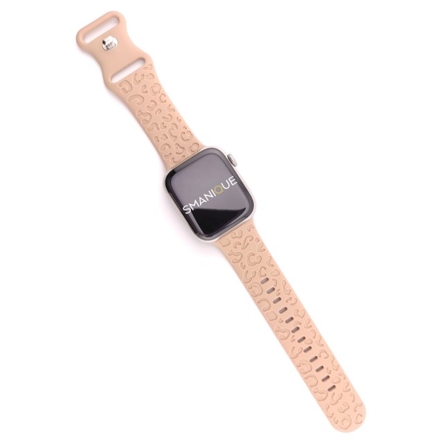 Apple Watch Graviertes Silikon Armband - Helia