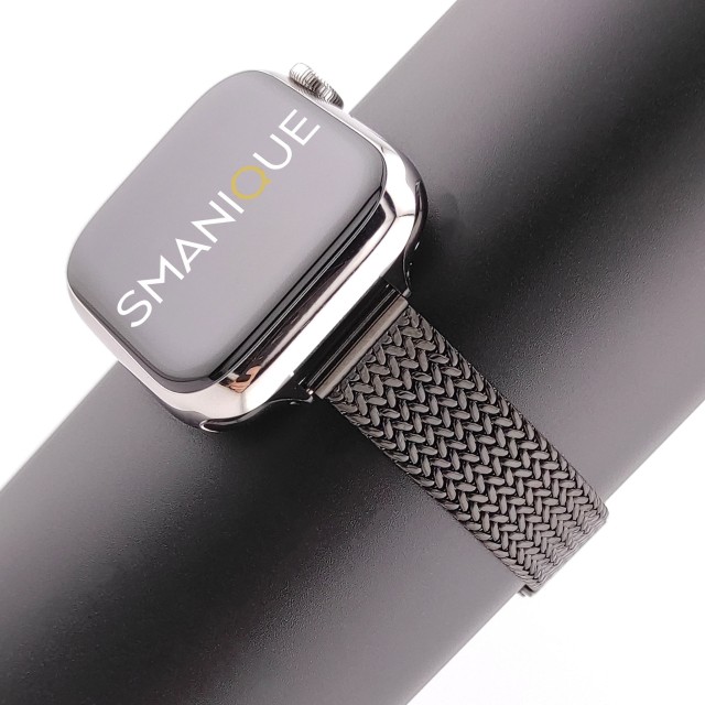 Cinturino Apple Watch a Maglia Milanese Sottile in Acciaio - Lyra