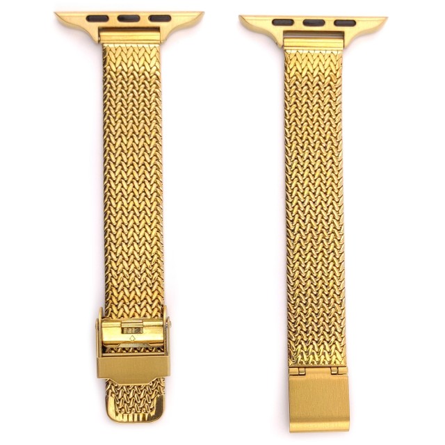 Apple Watch Bracelet Milanais Fin en Acier - Lyra