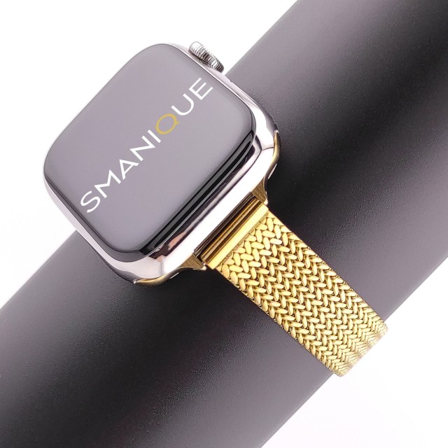 Apple Watch Milanese Mesh Stainless Steel Thin Band - Lyra