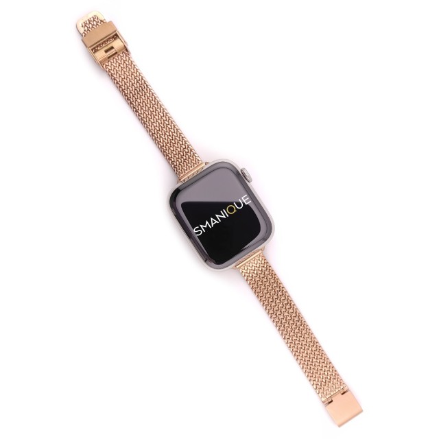 Apple Watch Bracelet Milanais Fin en Acier - Lyra