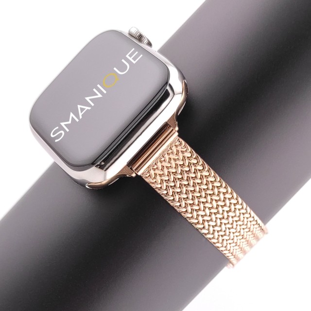 Apple Watch Milanese Mesh Stainless Steel Thin Band - Lyra
