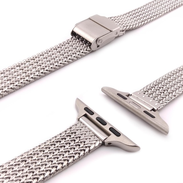 Apple Watch Milanaise Schmal Metallarmband - Lyra