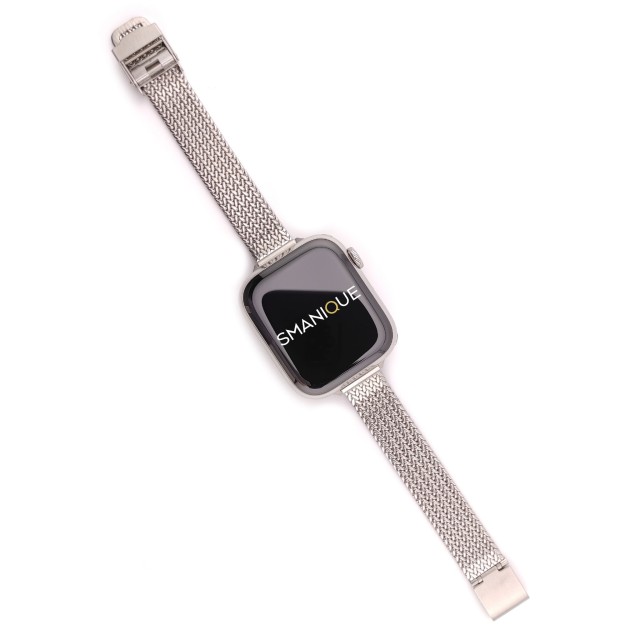 Apple Watch Bracelet Milanais Fin en Acier - Lyra
