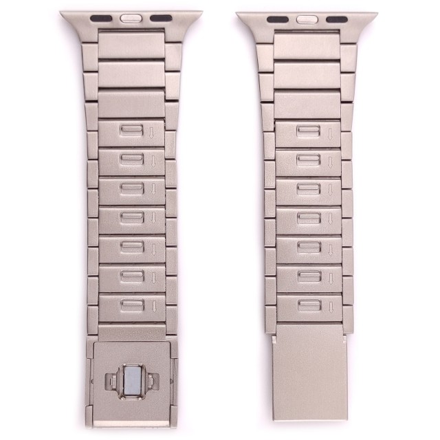 Apple Watch Bracelet à Maillons Magnétiques en Acier Inoxydable - Magnus