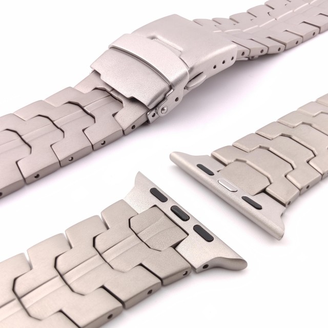 Generic bracelet pour apple watch Série 7 magnétique en acier