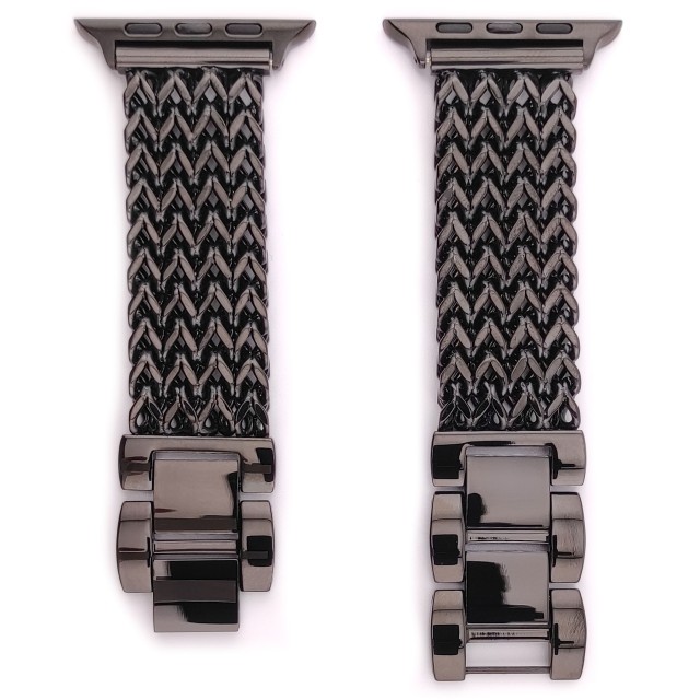 Apple Watch Pulsera de Doble Cadena en Acero Inoxidable - Vega