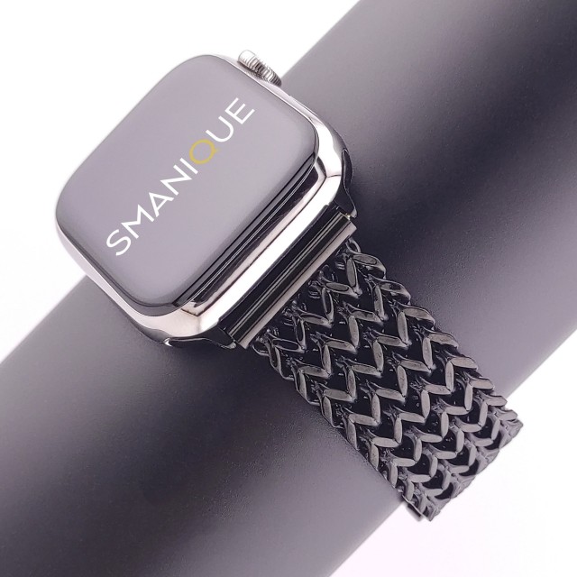 Apple Watch Pulsera de Doble Cadena en Acero Inoxidable - Vega