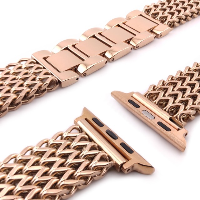 Apple Watch Double Chain Stainless Steel Bracelet - Vega