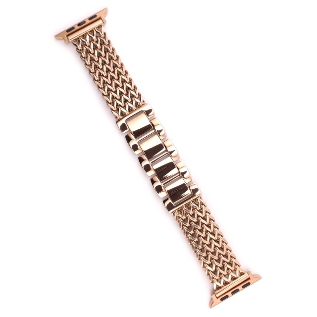 Apple Watch Bracelet Double Chaîne en Acier Inoxydable - Vega