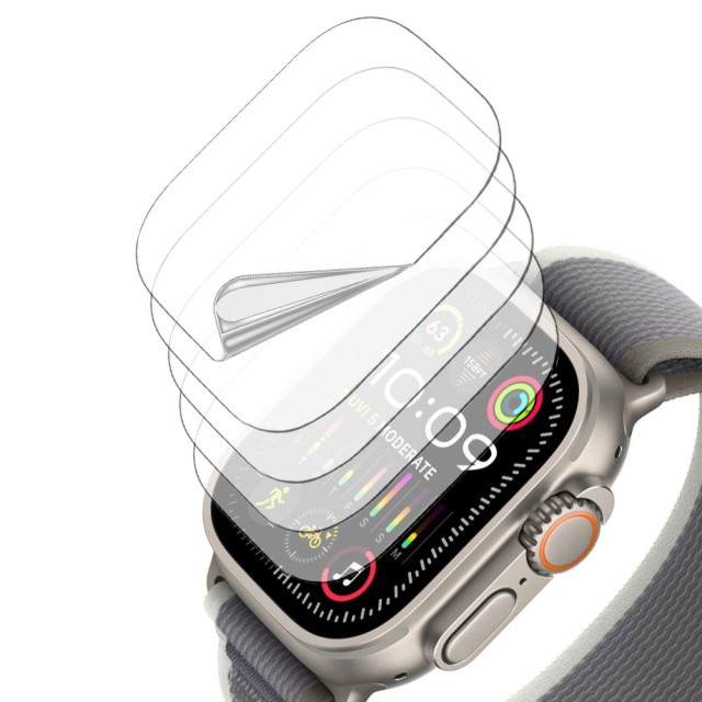 Apple Watch Ultra - Película Protectora de Pantalla Suave de TPU - 5 piezas - Nova