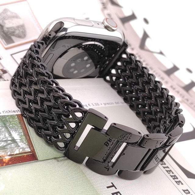 Apple Watch Doppelketten-Edelstahlarmband - Vega