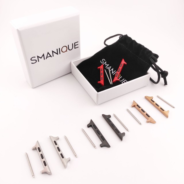 Apple Watch Edelstahl-Federanschlüsse - Echo