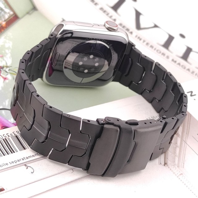 Apple Watch Bracelet à Maillons en Acier Inoxydable 316L - Seraph