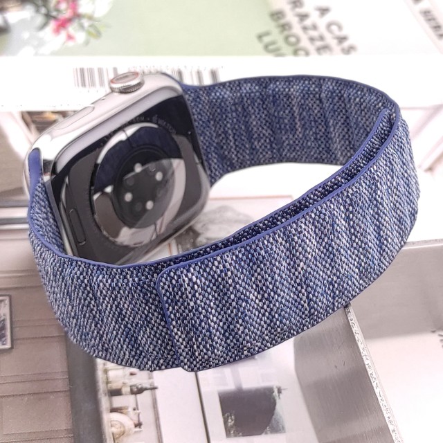 Bracciale Apple Watch a Maglie Magnetico in Micro Twill - Hercus