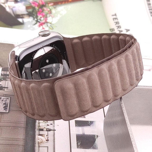 Bracciale Apple Watch a Maglie Magnetico in Micro Twill - Hercus