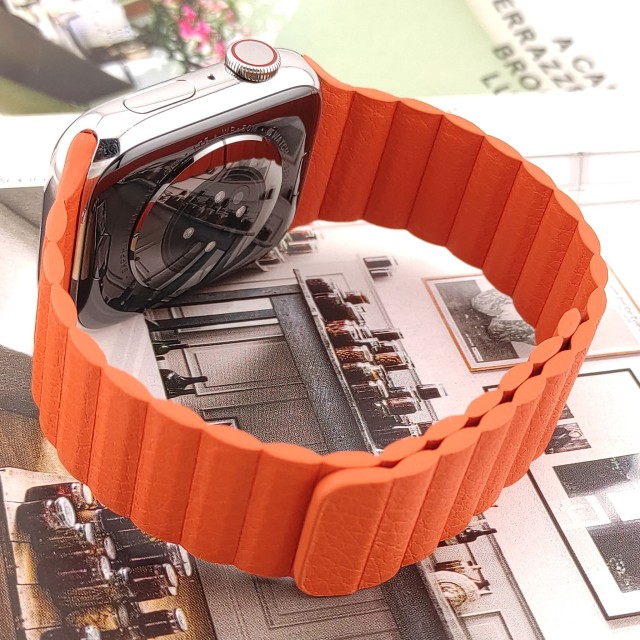 Correa Apple Watch de Piel Magnetica - Abeona