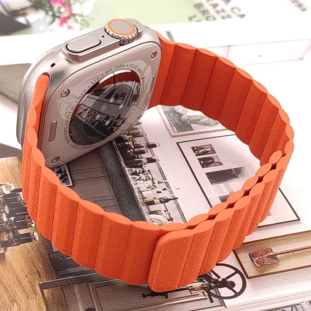 Correa Apple Watch de Piel Magnetica - Abeona