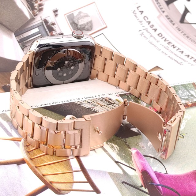 Apple Watch Bracelet de Luxe Jubilee en Acier - Calliope