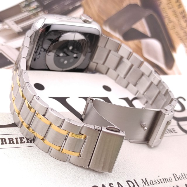 Apple Watch Stainless Steel Jubilee Dressy Bracelet - Calliope