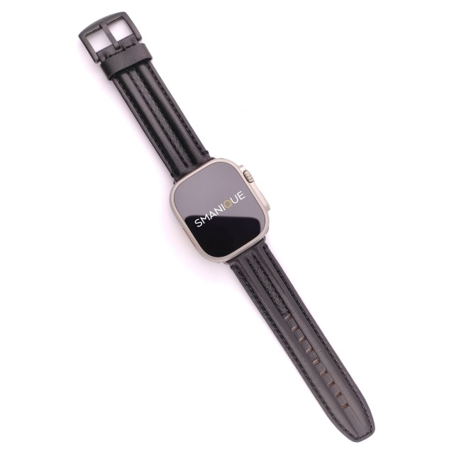 Apple Watch Double Ridge Lederarmband - Heracles