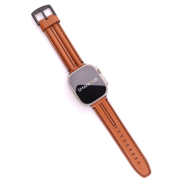 Apple Watch Correa Double Ridge de Cuero Genuino - Heracles