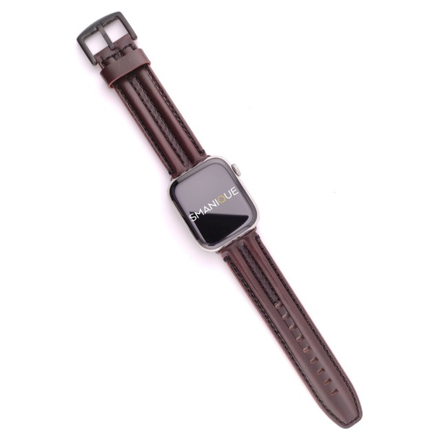 Cinturino Apple Watch Double Ridge in Vera Pelle  - Heracles