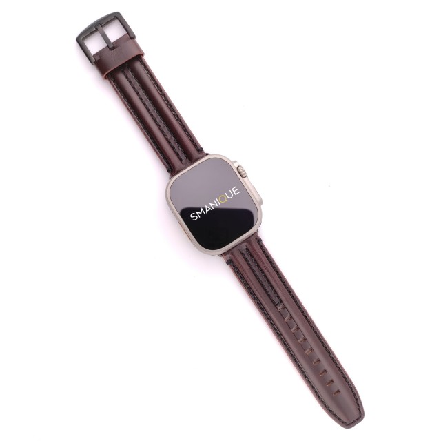 Cinturino Apple Watch Double Ridge in Vera Pelle  - Heracles