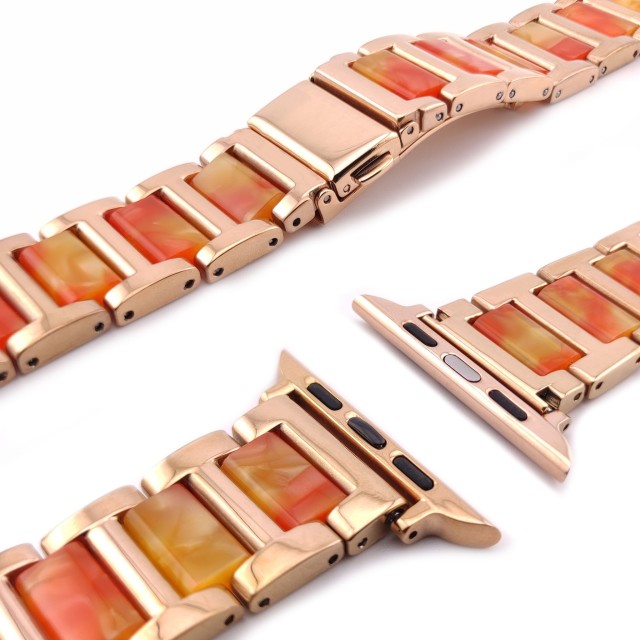 Apple Watch Bracelet en Résine et Acier - Mireya