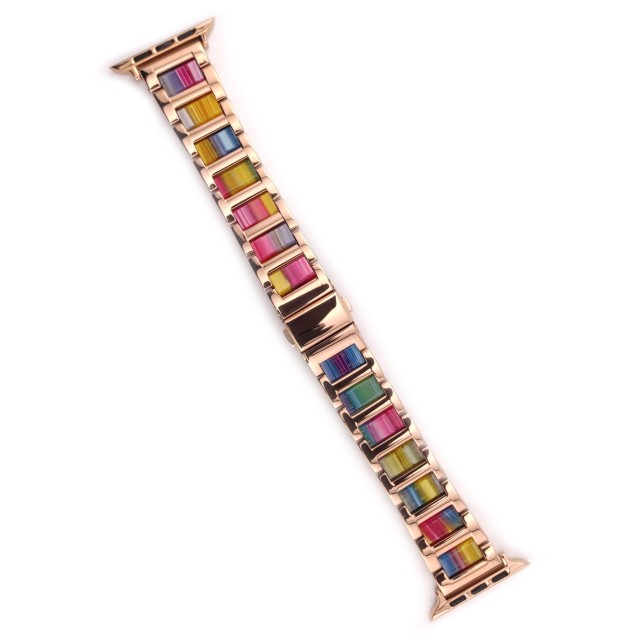 Apple Watch Pulsera en Resina y Acero - Mireya