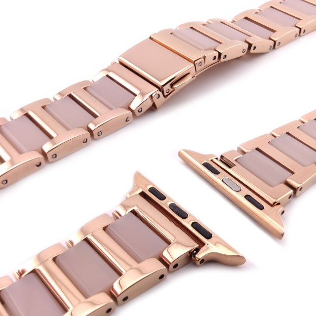 Bracciale Apple Watch in Resina e Acciaio - Mireya