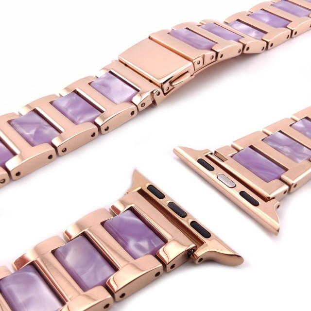 Apple Watch Pulsera en Resina y Acero - Mireya
