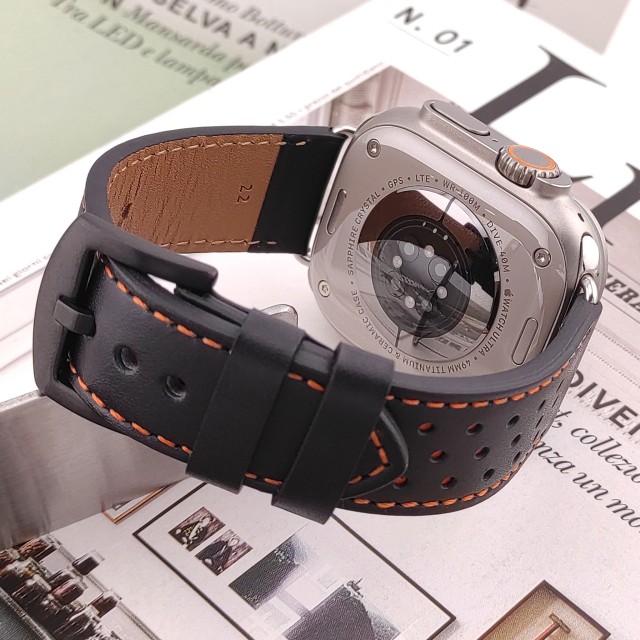 Apple Watch Genuine Leather Rally Band - Perseus