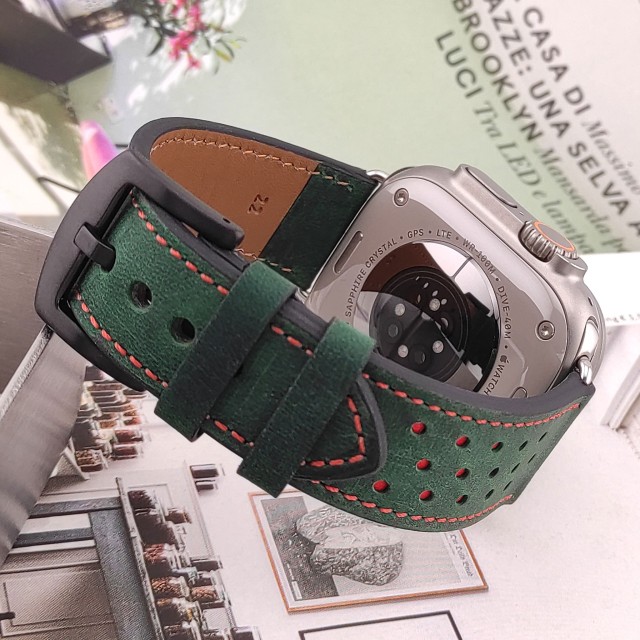 Apple Watch Correa Rally de Cuero Genuino - Perseus