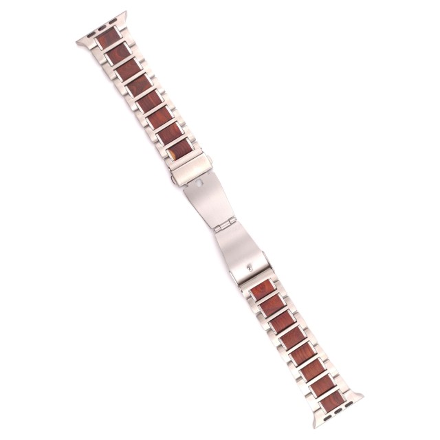 Apple Watch Wood and Steel Bracelet - Thanos